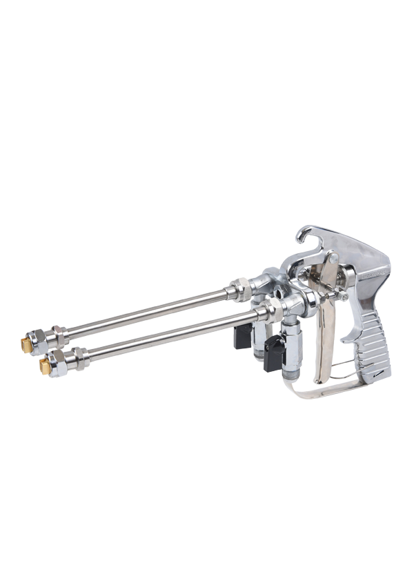 ปืนฉีดผสมภายนอกสององค์ประกอบ